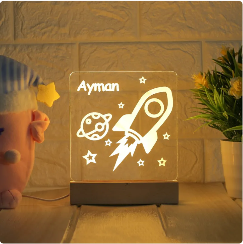 Children's Cartoon LED Bedside Lamp