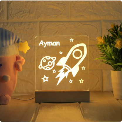 Children's Cartoon LED Bedside Lamp