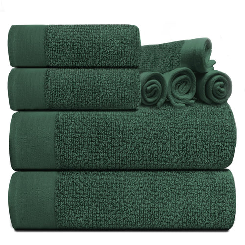Hotel-Style 8-Piece Bath Towel Set | Airbnb & Vacation Rental Guest Towels