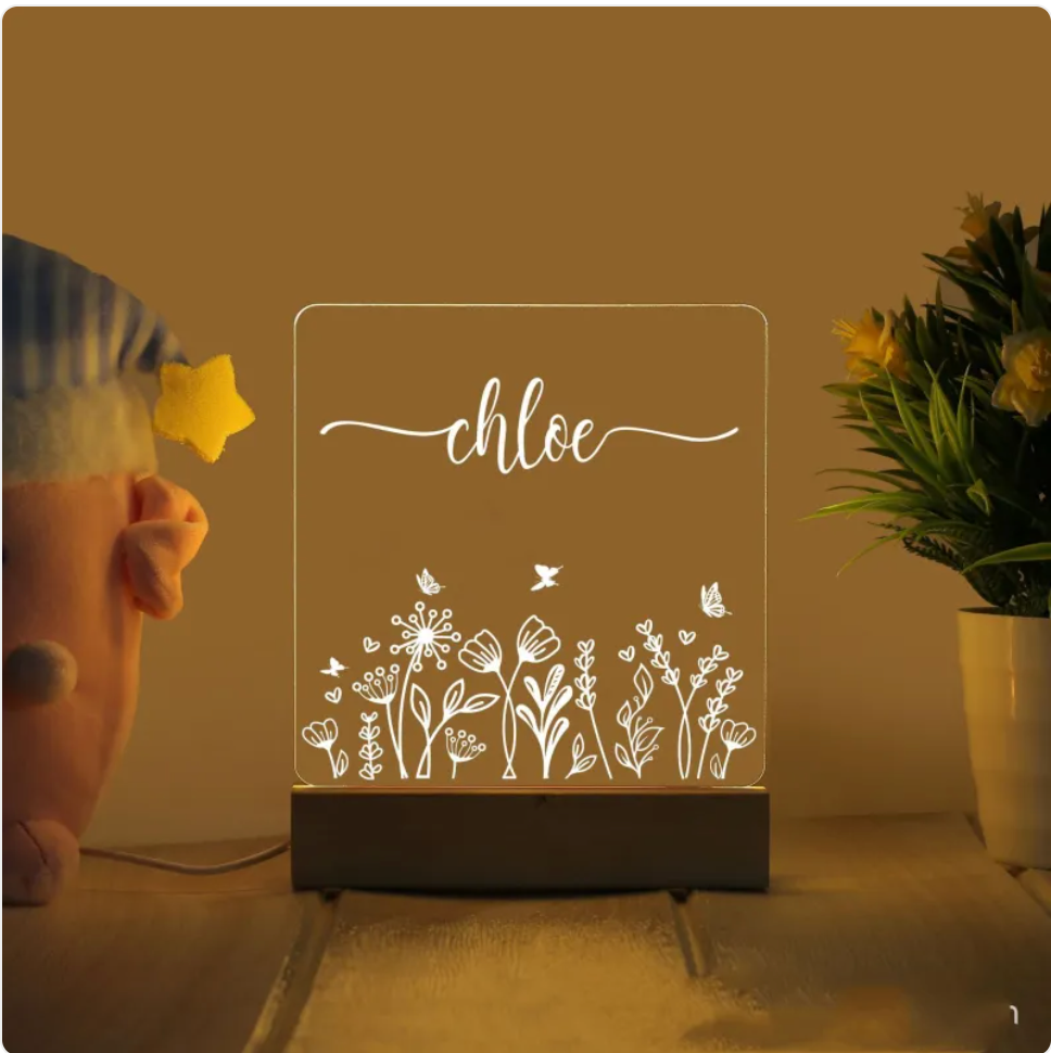 Children's Cartoon LED Bedside Lamp