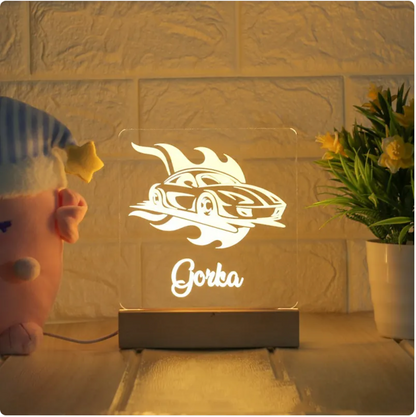 Children's Cartoon LED Bedside Lamp