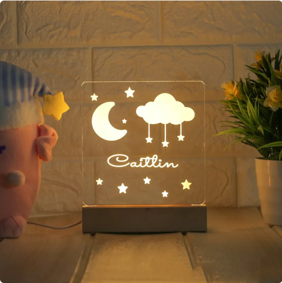 Children's Cartoon LED Bedside Lamp